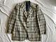 Oxxford Clothes 43l Or 44lvintage Sport Coat Suit Jacket Plaid Hand Made Usa