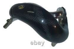 P3 Hand Made Carbon Fiber Pipe Guard with DEI Heat Barrier 109063 MADE IN USA