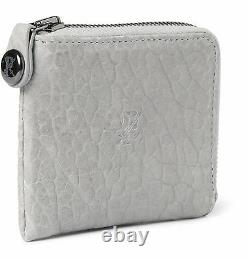 PARABELLUM Courier Zip-Around Leather Billfold Wallet $325 NWT Hand made in USA