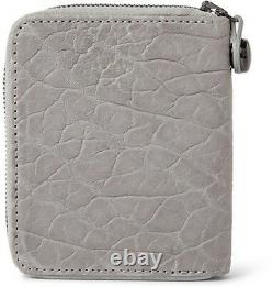 PARABELLUM Courier Zip-Around Leather Billfold Wallet $325 NWT Hand made in USA