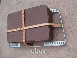PORSCHE 356 Reutter Trunk Rack Leather Luggage Straps Hand Made in the USA Brown
