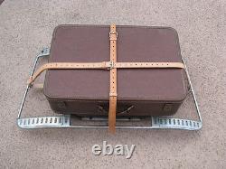 PORSCHE 356 Reutter Trunk Rack Leather Luggage Straps Hand Made in the USA Brown