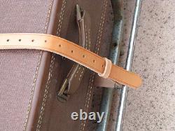 PORSCHE 356 Reutter Trunk Rack Leather Luggage Straps Hand Made in the USA Brown