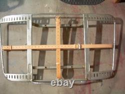 PORSCHE 356 Reutter Trunk Rack Leather Luggage Straps Hand Made in the USA Brown