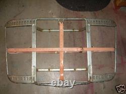 PORSCHE 356 Reutter Trunk Rack Leather Luggage Straps Hand Made in the USA Brown