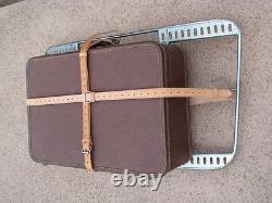 PORSCHE 356 Reutter Trunk Rack Leather Luggage Straps Hand Made in the USA Brown