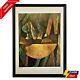 Pablo Picasso Print, Bread And Fruit Dish On A Table, Original Hand Signed & Coa