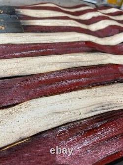 Patriotic, Wall Art Décor, Wedding American Wooden Flag, Rustic American Flag