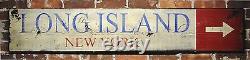 Personalized City & State with Arrow Wood Sign Rustic Hand Made Vintage Wooden