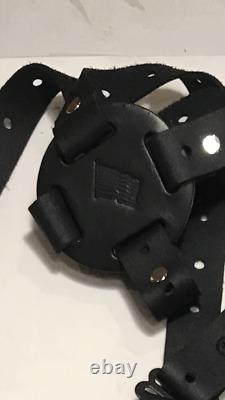 Premium Leather Black Shoulder holster for Sig Sauer 365 made in USA