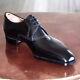 Pure Hand Made Black Leather Derby Lace Up Wholecut Brogue Dress/formal Men Shoe