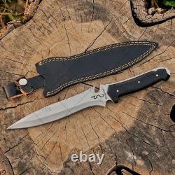RE4 Jack Krauser Replica Knife Handmade D2 Steel Blade for Hunting & Display