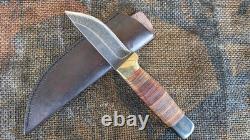 R&A Custom Handmade Knife USA High Carbon Steel Hunting Skinner Knife