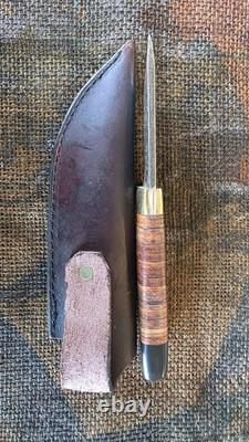 R&A Custom Handmade Knife USA High Carbon Steel Hunting Skinner Knife