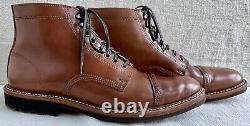 Rancourt Caramel Shell Cordovan Porter Boots Lactae Hevea Soles US 11 B ($750)