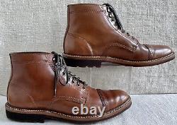 Rancourt Caramel Shell Cordovan Porter Boots Lactae Hevea Soles US 11 B ($750)