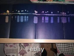 Rare ORIGINAL 1962 Eugene Feldman Lithograph Schuylkill Expressway at Night