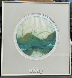 Rare Ruth Rodman Etching Aquatint A Cool Summer Memory II Signed Artist Proof