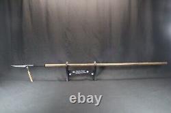 Razor Sharp Handmade 68 Thrusting Spear, 100% Functional, Battle Ready Quenched