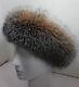 Real Crystal Fox Fur Headband New (made In The U. S. A.) Genuine Authentic