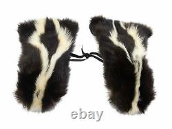 Real Skunk Mitts made in USA (697-10-G3018) K3