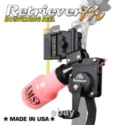 Retriever Pro Bowfishing Reel Left Hand Made in The USA