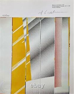 Roy Lichtenstein Print Mirror in Six Panels #1 Original Hand Signed & COA
