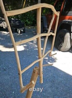 Rustic ADIRONDACK MADE DROFTWOOD FLOOR MUSIC STAND- OR SIDEWALK SIGN STAND