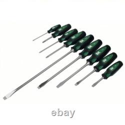 SK Hand Tools 86007 9 Pc Cushion Grip Combination Screwdriver Set USA MADE