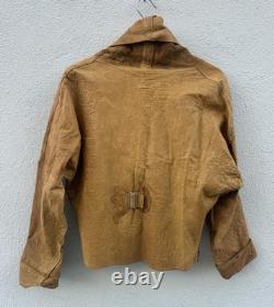 SUSAN RIEDWEG Leather Jacket Hand Made Southwestern VTG RARE USA