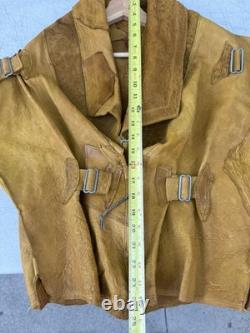 SUSAN RIEDWEG Leather Jacket Hand Made Southwestern VTG RARE USA