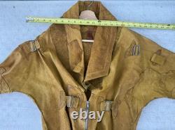 SUSAN RIEDWEG Leather Jacket Hand Made Southwestern VTG RARE USA