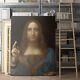 Salvator Mundi By Leonardo Da Vinci Jesus Christian Bible Canvas Wall Art Print