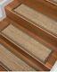 Seagrass Stair Treads, 9x29 (13 Sold Ind), Handmade Natural Fiber, Latex Backed