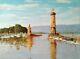 Seascape Lighthouse. Oil Painting On Stretched Canvas Orig. Unique Oil Paintings