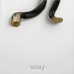 Shofar Yemenite Kudu Horn XXL Set 45 + 24-28 Kosher Made Free Shipping USA