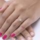 Solitaire 1.00 Carat D Vs1 Round Cut Lab Grown Diamond Engagement Ring 14k Gold