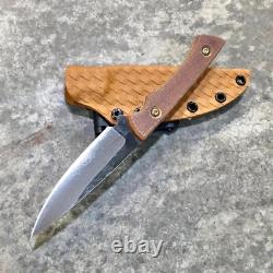 Super SALE! USA custom handmade outdoors bushcraft hunting finshing knife, EDC