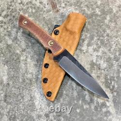 Super SALE! USA custom handmade outdoors bushcraft hunting finshing knife, EDC