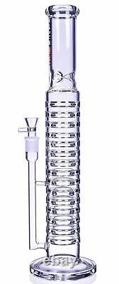 TALL Chill Glass 19 STRAIGHT Bong THICK Glass Water Pipe BIG Hookah USA