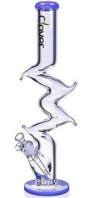 TALL Clover Glass 19 MONSTER Zong BONG Thick Glass Water Pipe HOOKAH USA