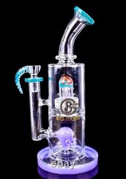 THICK 12 Sprinkler Perc BONG Alien Glass Water Pipe HOOKAH MONSTER Pipe USA