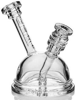 THICK Grav Labs Arcline Hemisphere BUBBLER BONG Glass Water Pipe HOOKAH USA