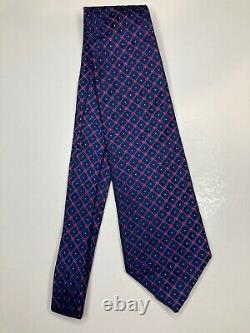 Tasso Elba Mens Formal Neck Tie Multicolor 58 L 4 W 100% Silk Handmade USA