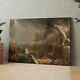 The Course Of Empire Destruction Thomas Cole Painting Canvas Wall Art Print