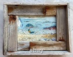 The Gulf, Original Oil Painting, Gallery Art, by Van Ness