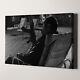 The Sopranos Tony Soprano Smoking Cigar Ak 47 Machine Gun Canvas Wall Art Print