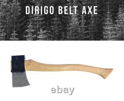 Top Quality Hand Forged Axe. Forged In Maine, USA. Amish Turned A+ Hickory