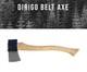 Top Quality Hand Forged Axe. Forged In Maine, Usa. Amish Turned A+ Hickory