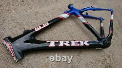 Trek 9.8 OCLV Carbon Mountain Bike Frame Handmade in USA retro